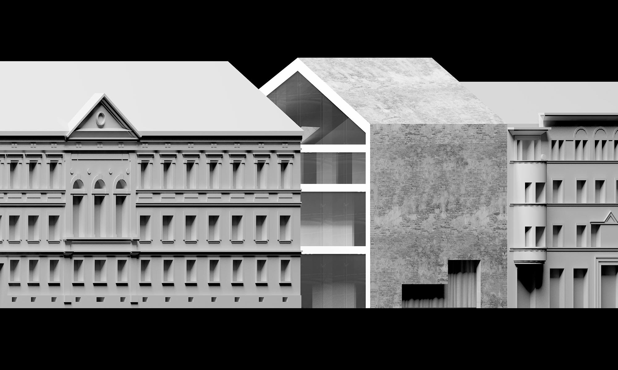 About buildings and fools. ALUARTFORUM - Galería en la Academia de Arte de Zagreb. Zagreb (2014) arquitecto Francisco Jorquera